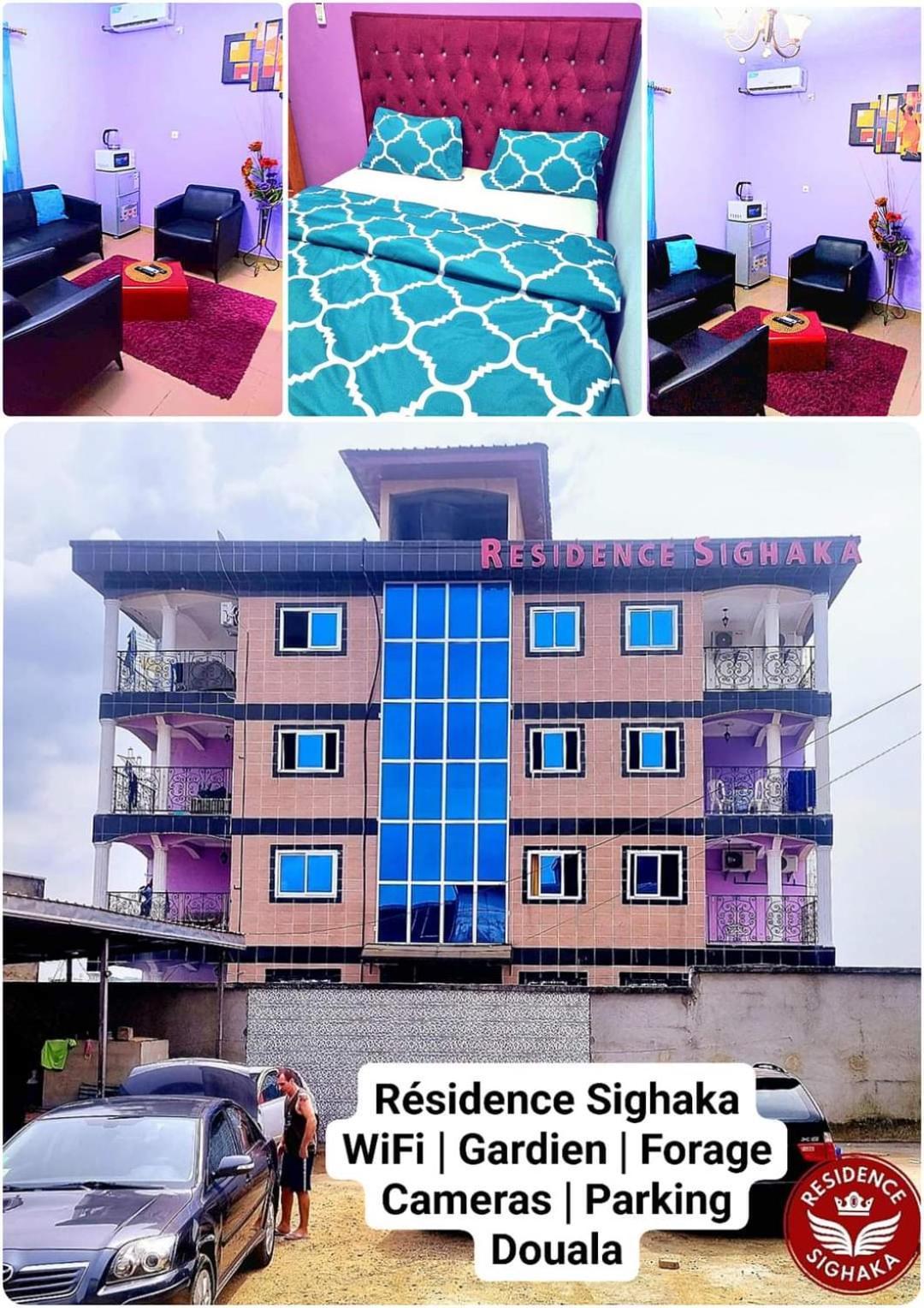 Residence Sighaka - Studio Meuble Vip Avec Wifi, Gardien, Parking Douala Esterno foto